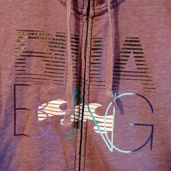 BILLABONG Hoodie Sweatshirt women S Lilac Purple Skater Beach Surf wear Classic - Picture 5 of 9